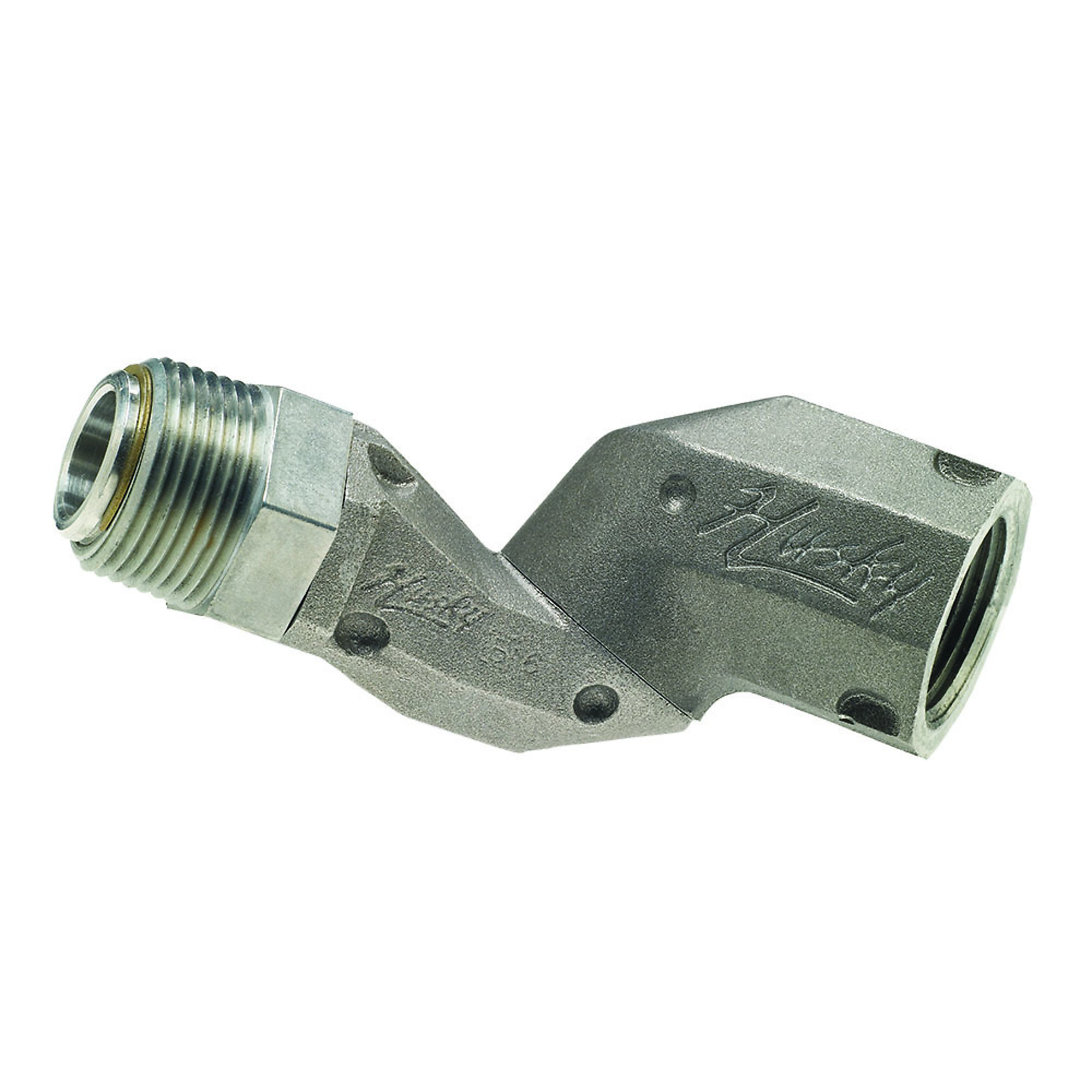 Husky 1'' M NPT x 1'' F NPT High-Volume Truck Multi-Plane Swivel